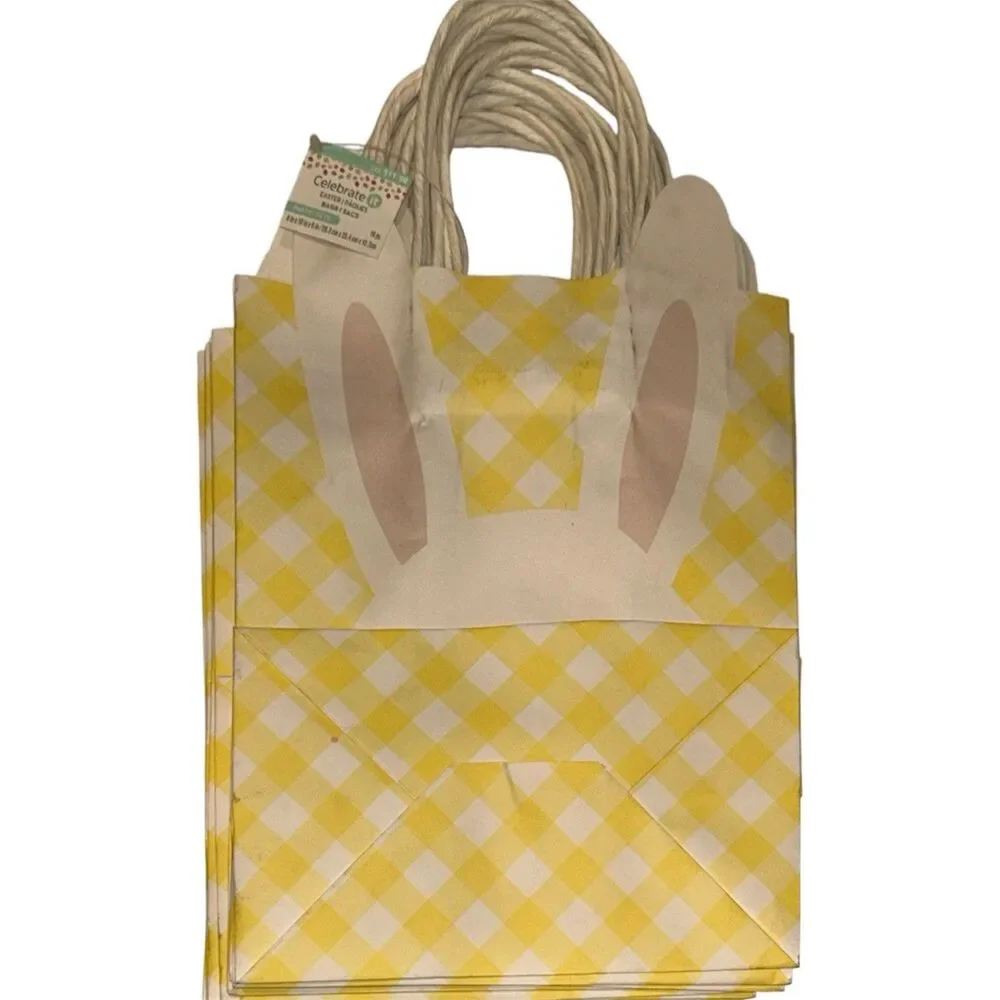 Celebrate It Easter Party Gift Bags Paper 10ct 8x10x5
